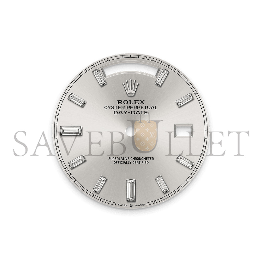 ROLEX DAY-DATE 40 OYSTER, 40 MM, PLATINUM WATCH 228236-0002